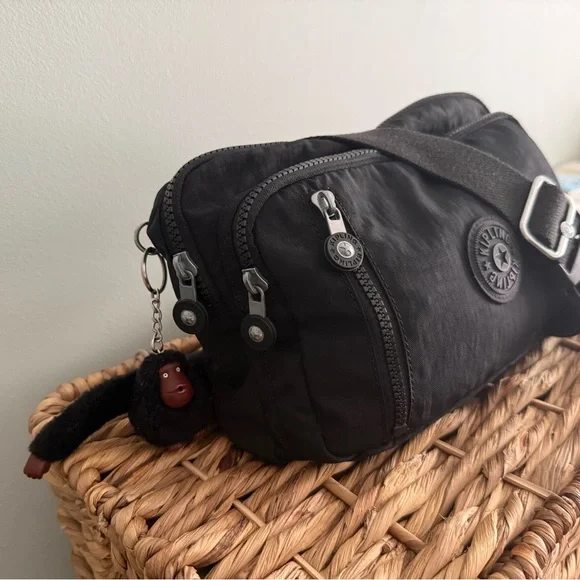 Kipling Charcoal Belt Bag - Picture 2 of 6